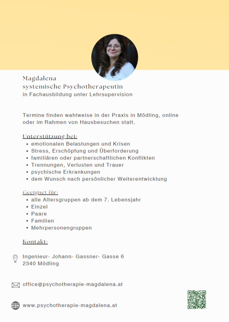 flyer psychotherapeutin