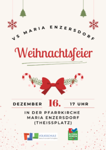 plakat weihnachtsfeier